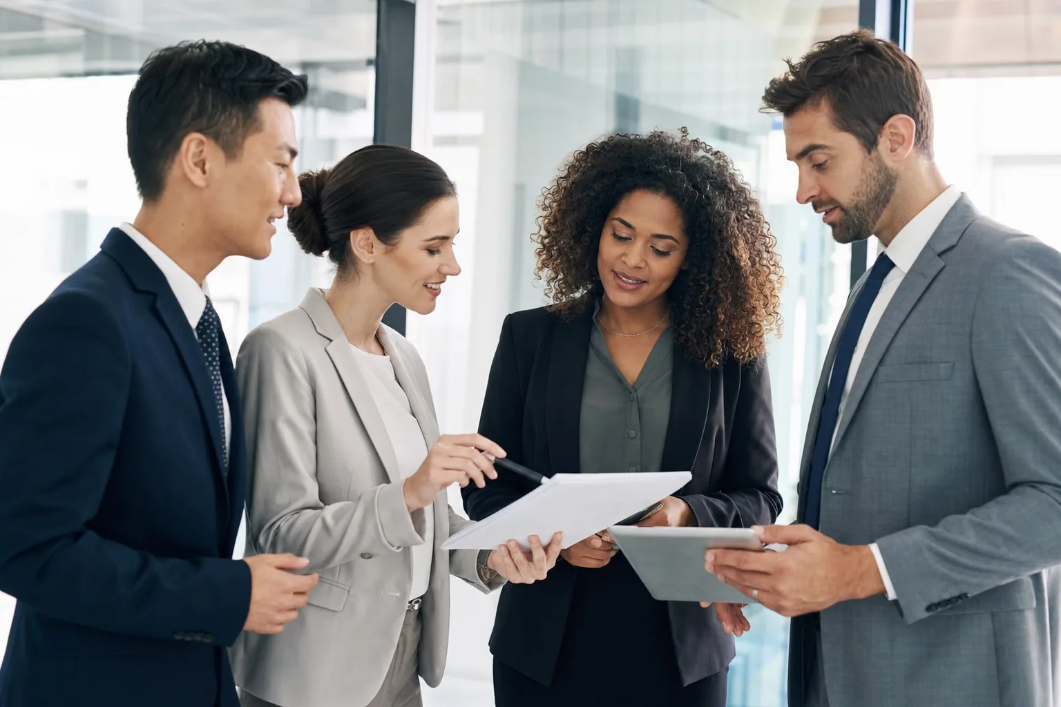 Celery Pharma sales and export support team in discussion