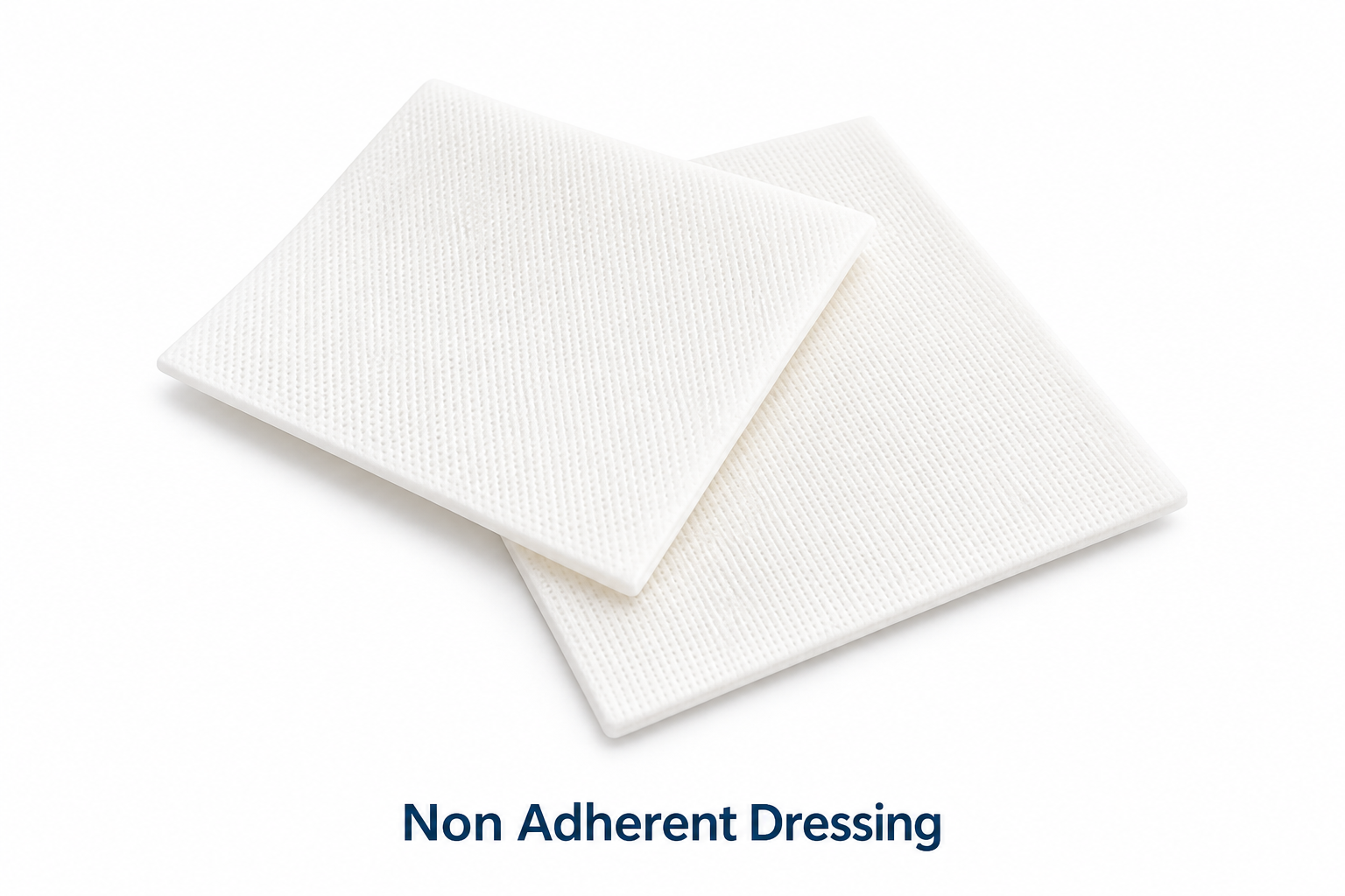 Non-Adherent Dressing clinical use and application in healthcare settings