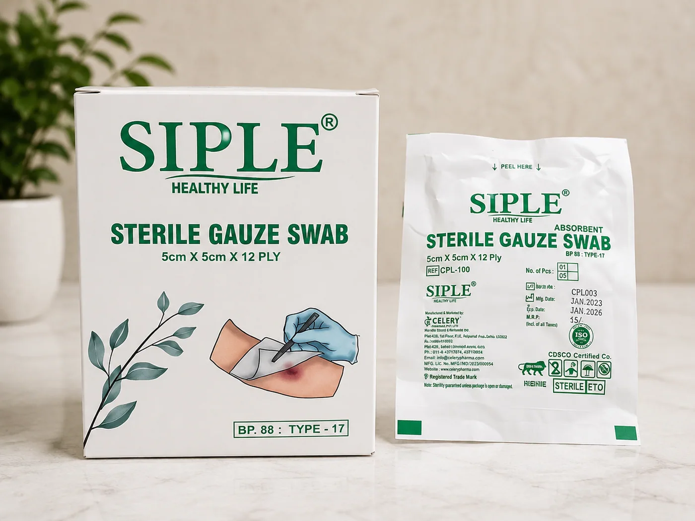 Sterile Gauze Swab Pad